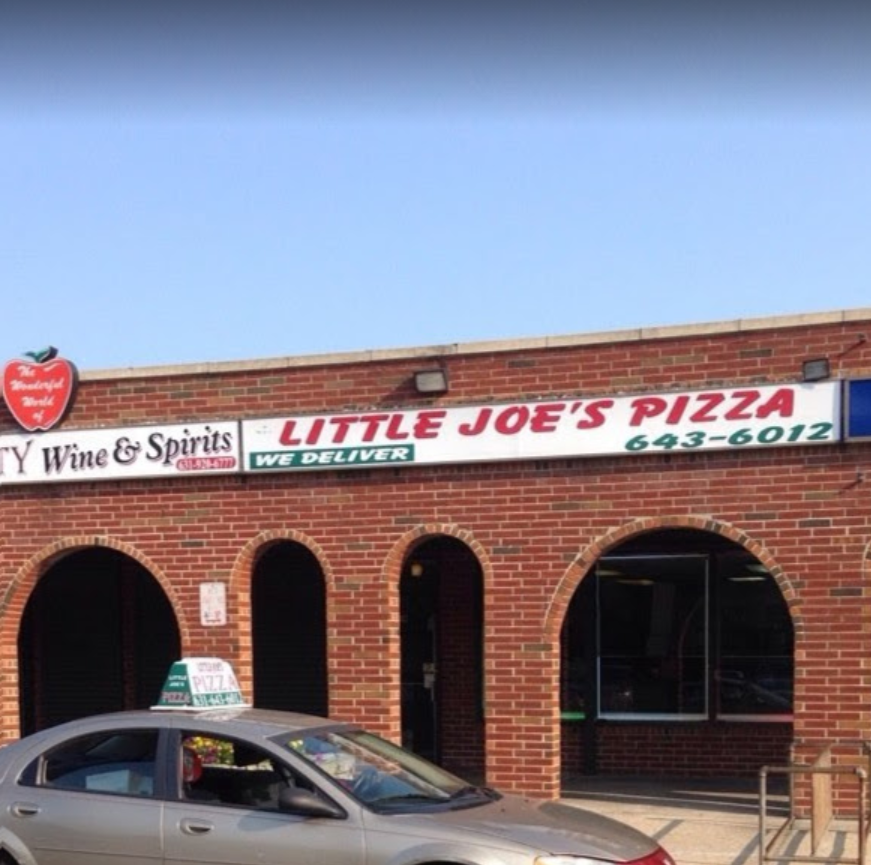 Little Joe's Pizza storefront in Wheatley Heights